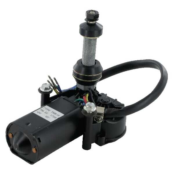John Deere Wischermotoren - CA503034843 - Wischermotor 12V 90° Welle L:84.5mm Ø10mm