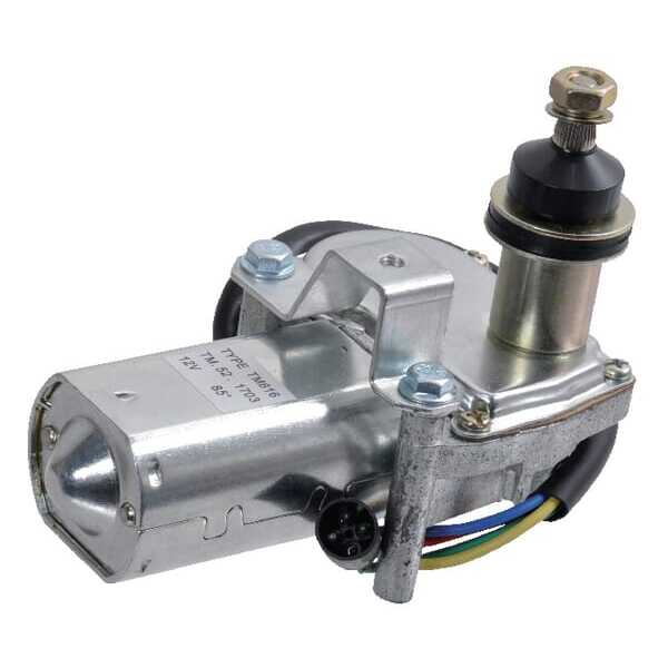 John Deere Wischermotoren - CA503034846 - Wischermotor 12V 85° Welle L:37mm Ø10mm