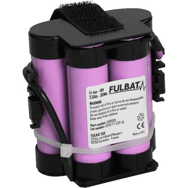 Husqvarna  - FB560609 - Batteri li-ion 18 V 2,0 Ah