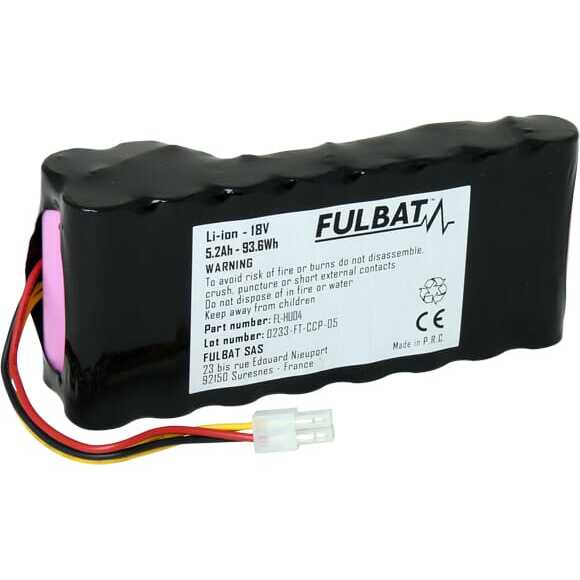 Husqvarna Mähroboter-Akkus, Universal - FB560618 - Batterie 18V 5.2 Ah Li-Ion