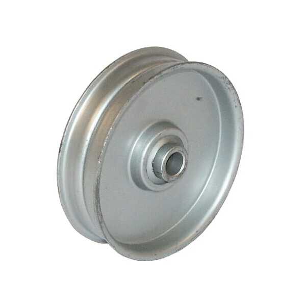 MTD Flach-/Spannrollen mit Flansch mit Lager - FGP011881 - Umlenkrolle mit Wangen