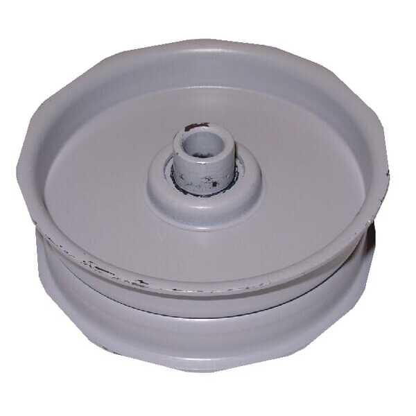 John Deere Flach-/Spannrollen mit Flansch mit Lager - FGP011884 - Umlenkrolle mit Wangen