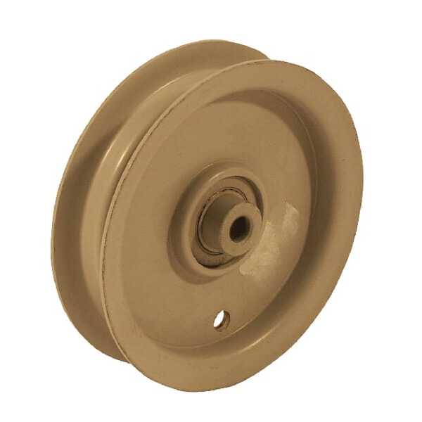 AYP Flach-/Spannrollen mit Flansch mit Lager - FGP012607 - Umlenkrolle flach