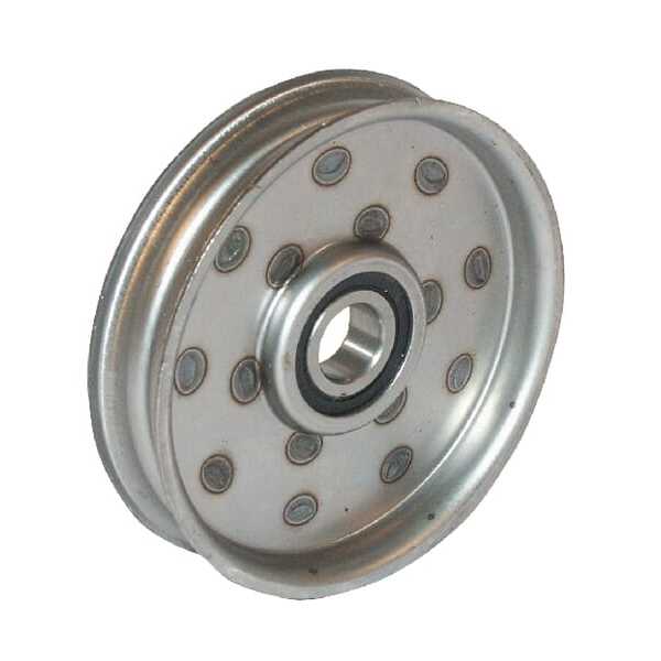 John Deere Flach-/Spannrollen mit Flansch mit Lager - FGP012609 - Umlenkrolle flach