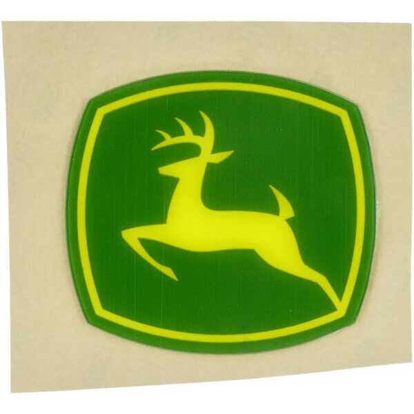 John Deere AufkleberÜbersichtOE - JD5739 - Etikett Trademark, Springende Hirsche