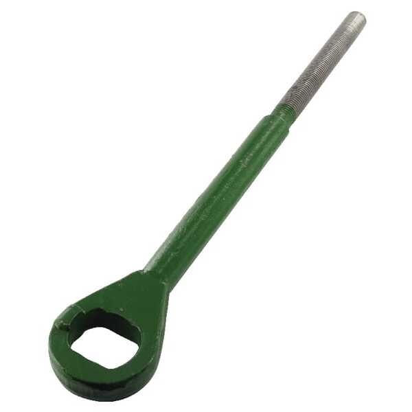 John Deere Nivellierbox Gabel unten - L28372N - Hubstange links JD