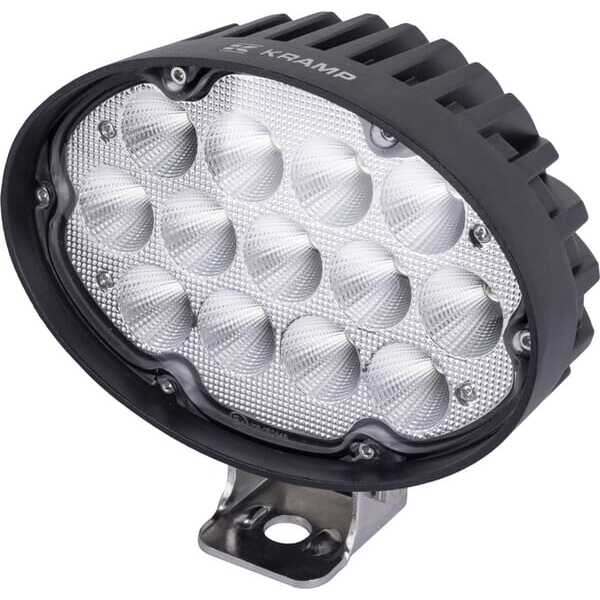 John Deere Arbeitsscheinwerfer, oval, LED - LA10432 - LED-Arbeitsleuchte, 65 W, 5200 lm, oval, Kramp