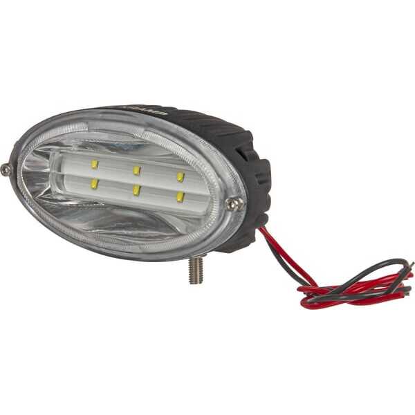 John Deere Arbeitsscheinwerfer, oval, LED - LA10439 - LED-Arbeitsleuchte, 30 W, 2400 lm, oval, Kramp