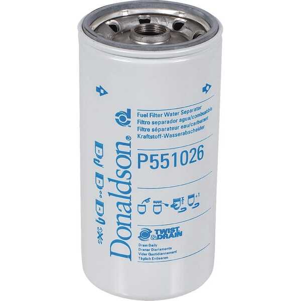John Deere Kraftstofffilter zum Anschrauben - P551026 - Kraftstofffilter Donaldson