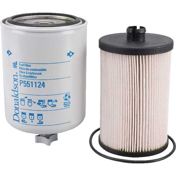John Deere Kraftstofffilter zum Anschrauben - P551124 - Kraftstoffsatz
