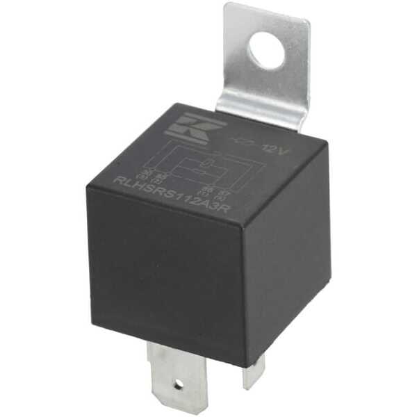 John Deere Relais Kramp - RLHSRS112A3R - Leistungsrelais 12V, Schließer, 70A, mit Widerstand, mit Halter