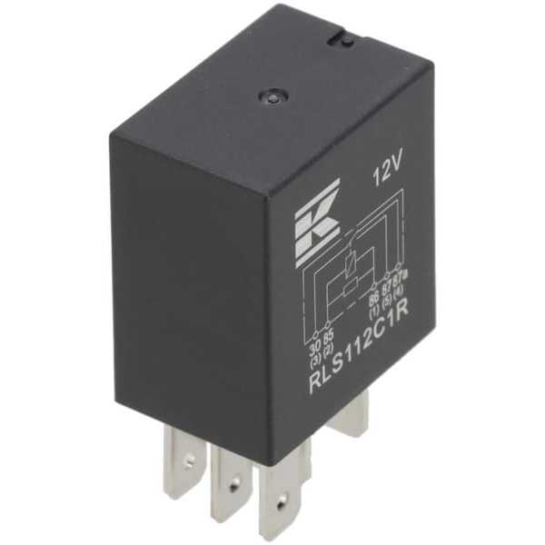 John Deere Relais Kramp - RLS112C1R - Mikrorelais 12V, 20A/35A, mit Widerstand
