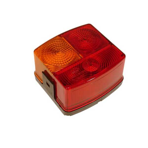 John Deere Schlussleuchte 90 x 85 mm - VLC2168 - Brems-Schlussleuchte