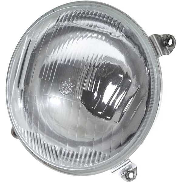 John Deere Scheinwerfer - VPM3298 - Scheinwerfer Halogen, rund, transparent, angeschraubt, Bilux Vapormatic