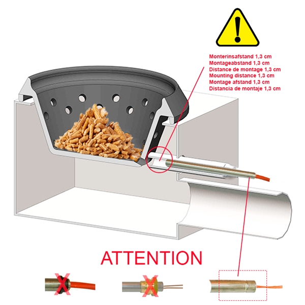 Glühzünder für Thermorossi Pelletofen