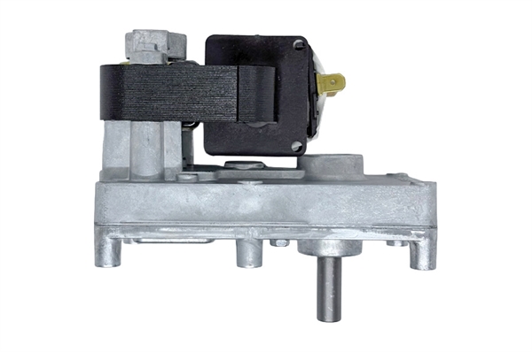 Getriebemotor / Schneckenmotor für Pelletofen : 1 rpm - welle 9,5 mm - 230 v