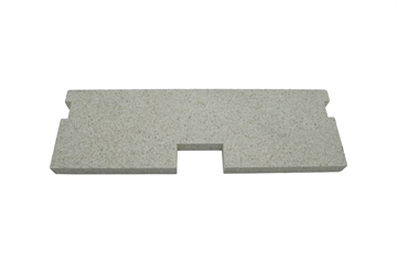 Vermiculit / Schamott (28,5 x 9,5 cm) passt zu MCZ Pelletofen