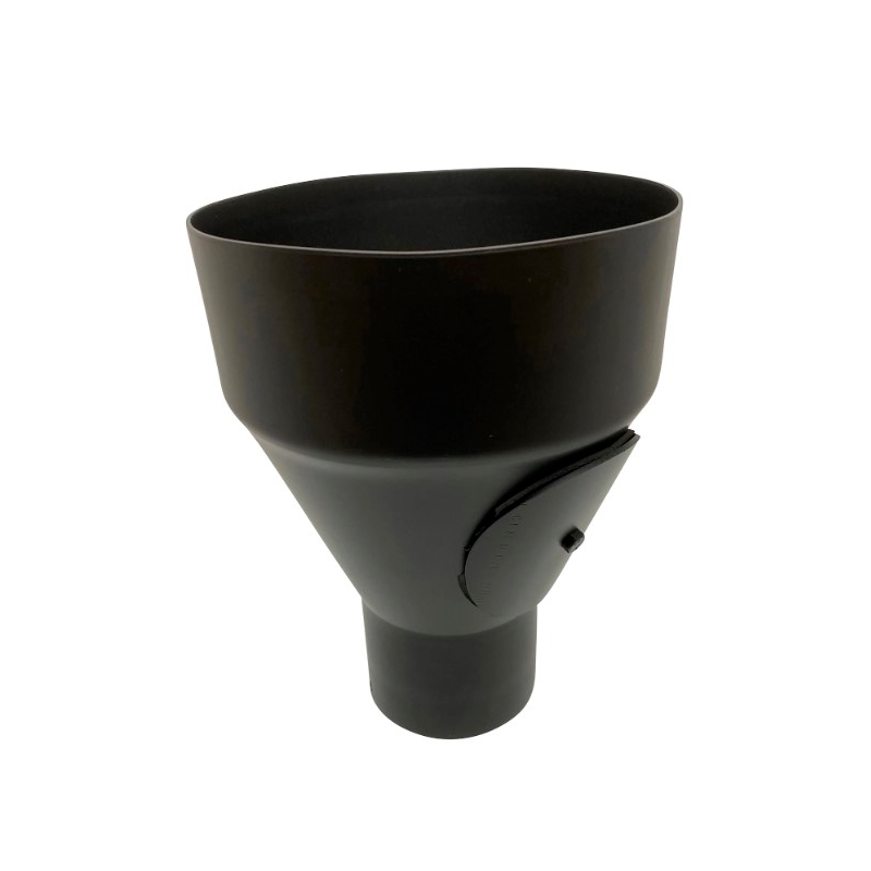 Rauchrohrübergang von 80 mm auf 150 mm